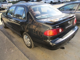 2001 TOYOTA COROLLA S BLACK 1.8L AT Z15105